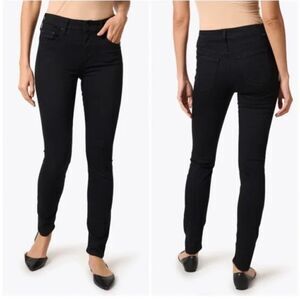 MOTHER Black The Looker Ponte Jean Size 24